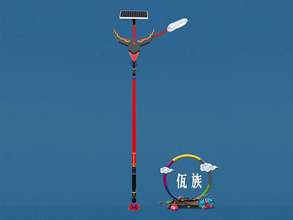 太阳能民族特色路灯  bsports103