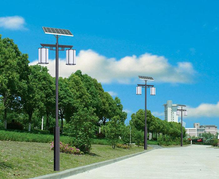 太阳能仿古路灯 太阳能庭院灯 bsports太阳能