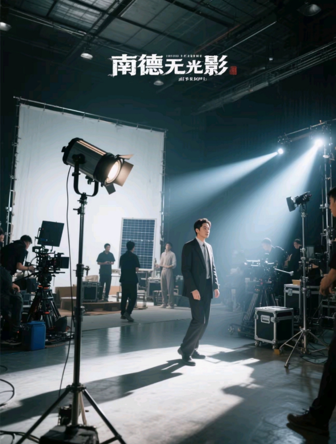 0频闪认证!影视基地专用bsports太阳能投光灯